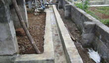 FRP lining to DM gutters
